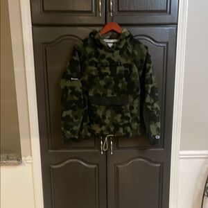 Champion Green Camo Pullover